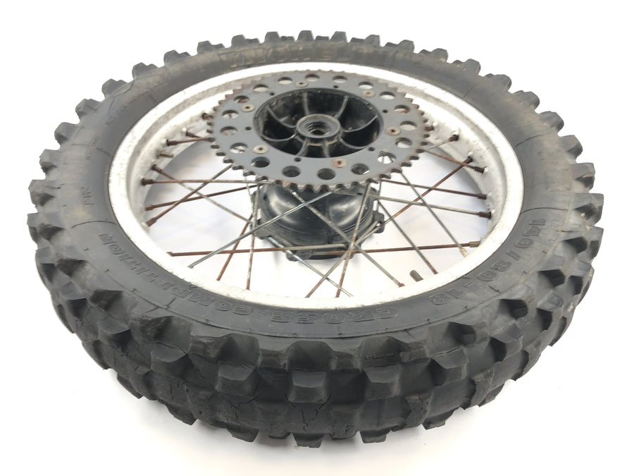 Yamaha TT 600 59X [1986] - Hinters Rim Rim 2.50 x 18 "Tires porosos