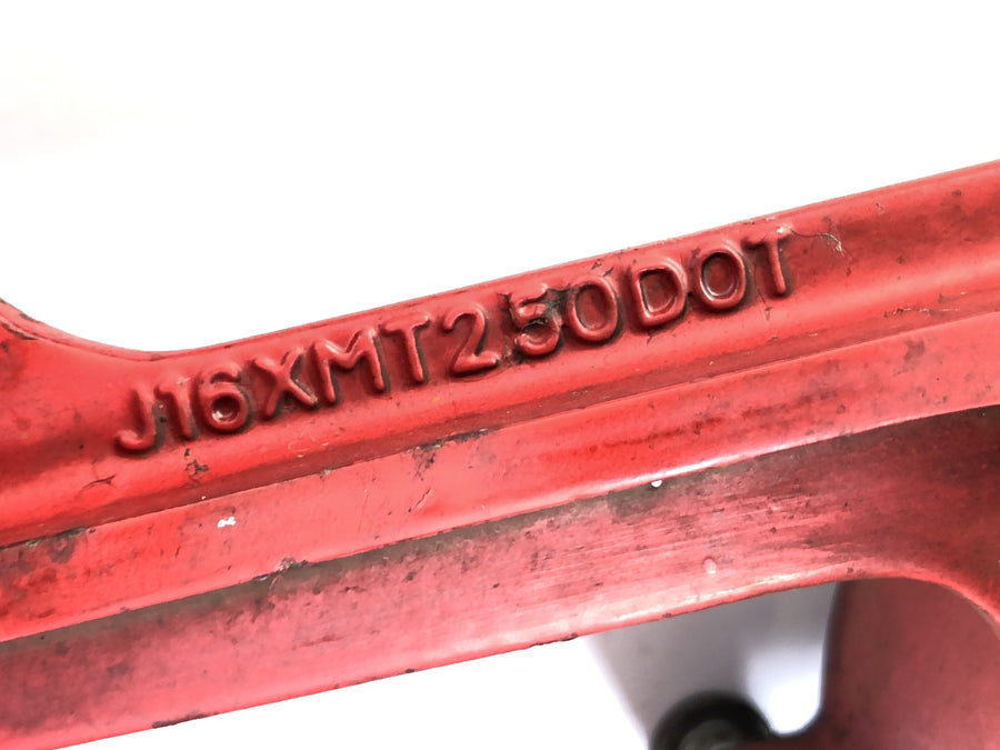Kawasaki GPZ 1000 RX [1987] - Rueda de la rueda delantera 2.50 x 16 "rojo