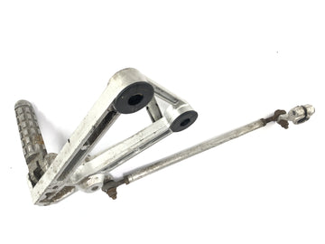 Cagiva Mito 125 Evo 8P [2000] - soporte del reposapiés del reposapiés del conductor a la izquierda con pedal de conmutación