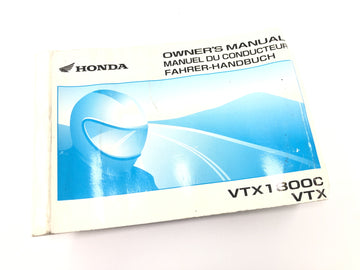 Honda VTX 1800 SC46 [2004] - Manual del conductor Instrucciones de funcionamiento Manual del propietario solo en alemán