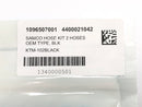 KTM 790 Duke - Kit mangueras de radiador mangueras de agua negras OEM-4