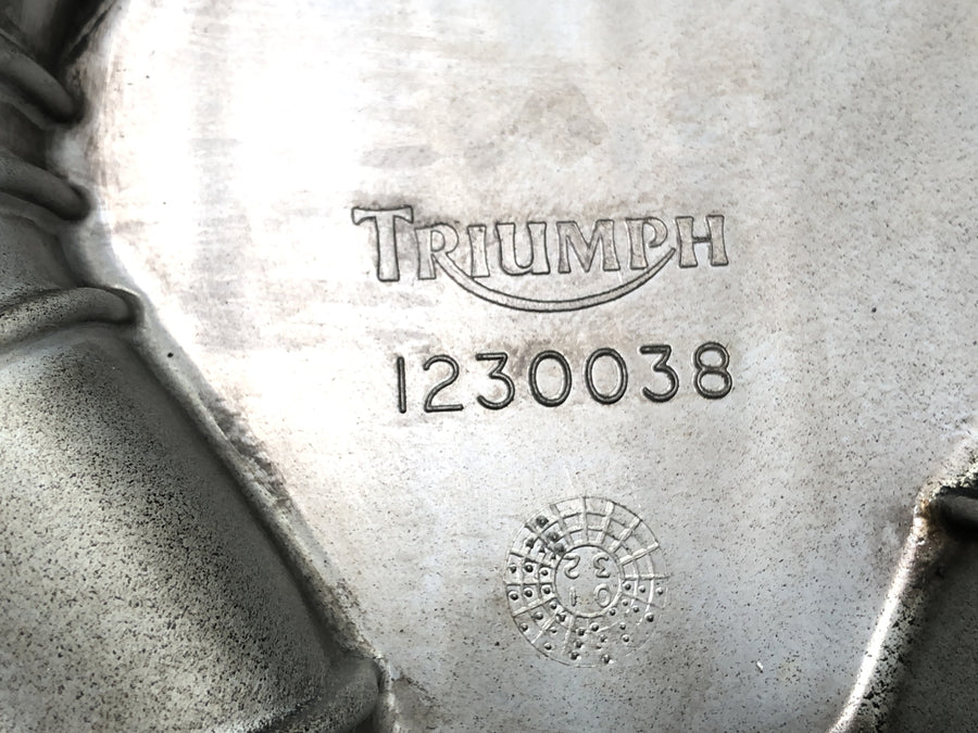 Triumph Daytona 900 T300 [1993] - Tapa del motor del motor de la cubierta del motor de la bañera de aceite debajo