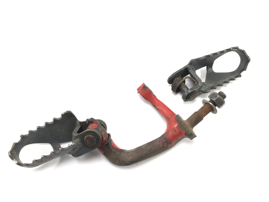 Honda XR 600 R PE04 [1992] - Reposapiés Reposapiés conductor con soporte