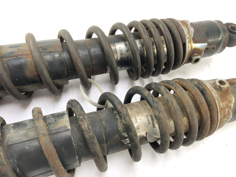 Yamaha XT 500 1U6 [1981] - Spring Peak Shock Absorbers 370 mm ojo a ojo