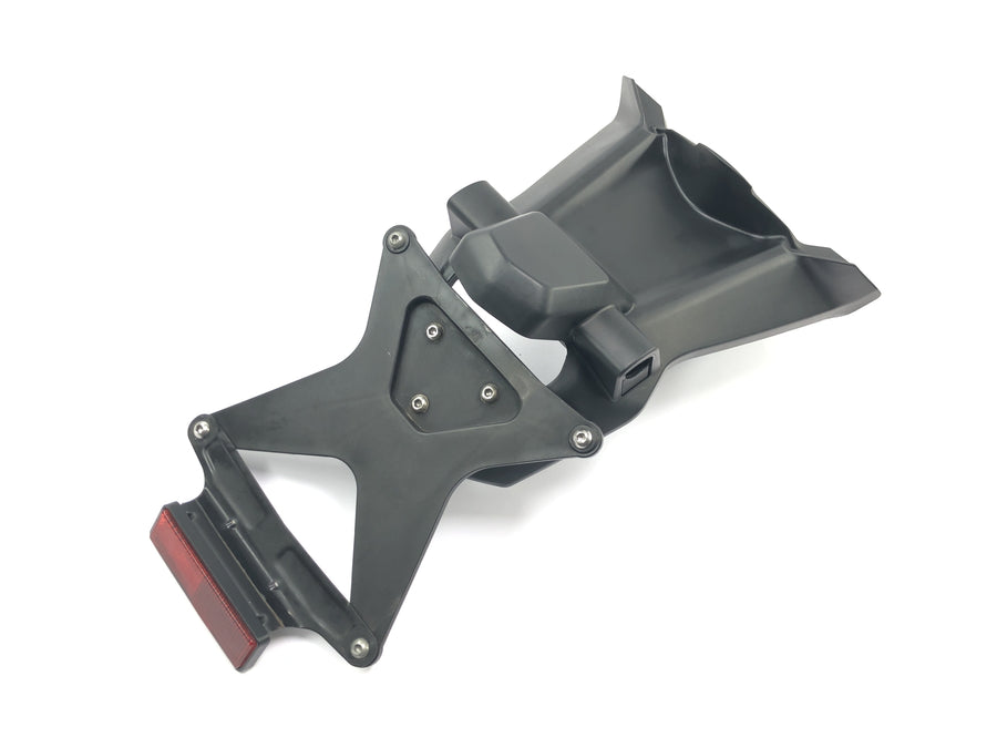 Ducati Multistrada 1200 S Touring [2009] - soporte matrícula guardabarros intermitente