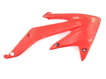 Honda CRF 450 R [2007] - Carenado depósito panel lateral derecho plastico rojo