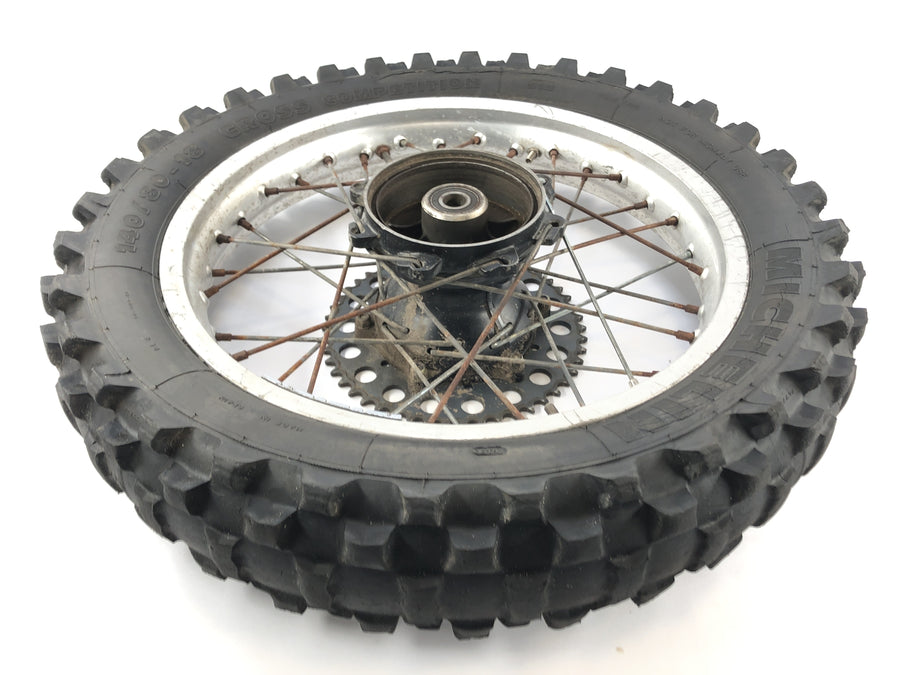 Yamaha TT 600 59X [1986] - Hinters Rim Rim 2.50 x 18 "Tires porosos