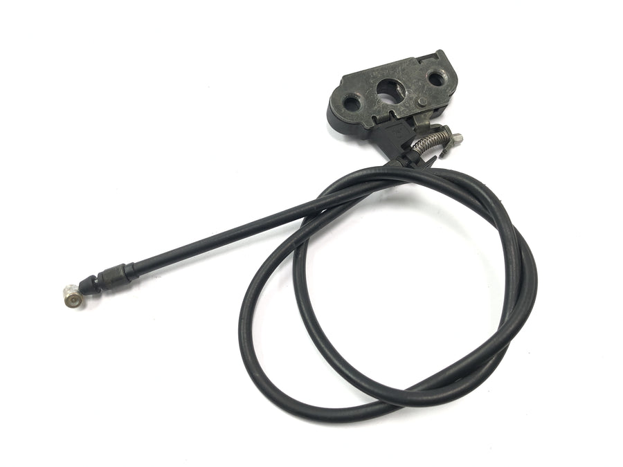 Triumph Speed ​​Triple T509 [1998] - Bloqueo de asiento con cable Bowden