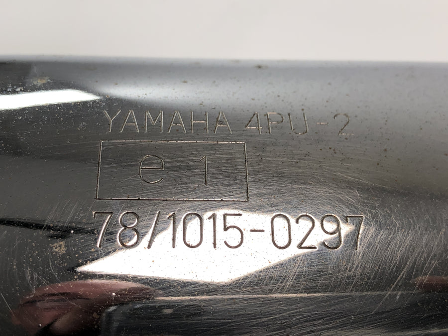 Yamaha XJR 1200 4PU [1996] - Silenciador escape cromado derecho