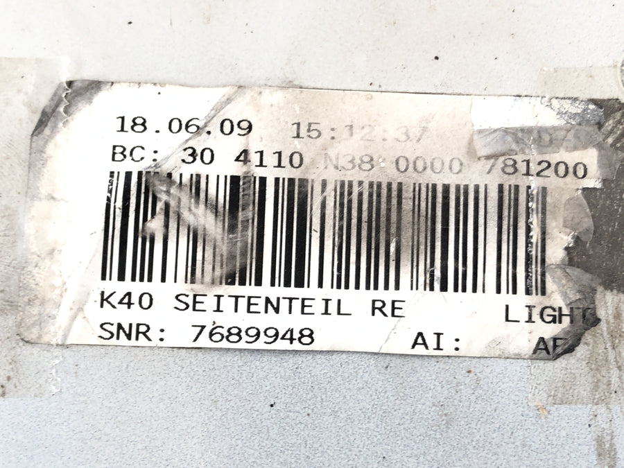BMW K 1300 S K12S [2010] - revestimiento lateral en la parte del disfraz del panel lateral derecho