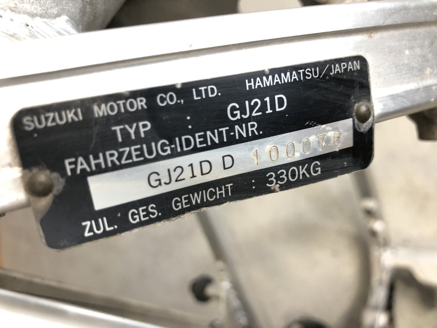 Suzuki RG 250 Gamma GJ21D [1987] - Bastidor principal sin papeles