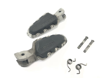 Ducati Multistrada 1200 S Touring [2009] - Reposapiés conductor Juego de reposapiés conductor