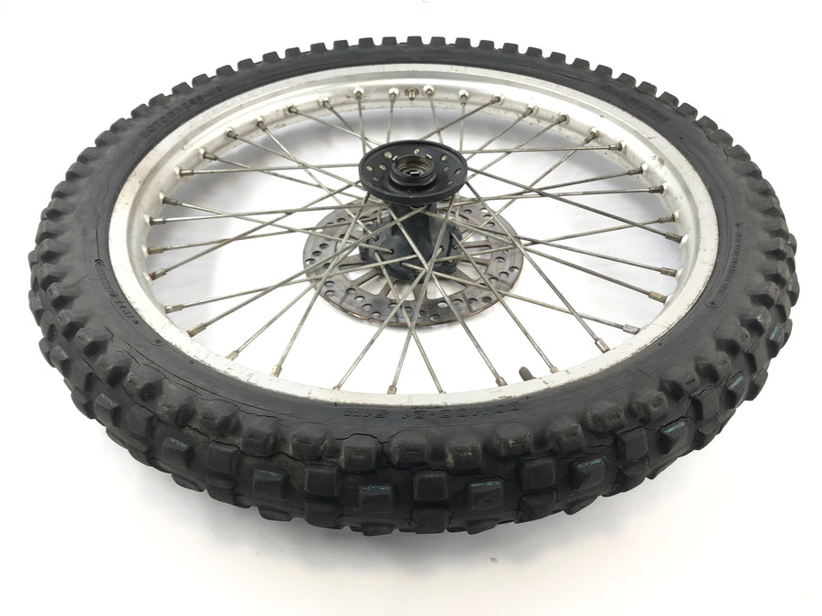 Yamaha TT 600 59X [1986] - Rueda de la rueda delantera Rueda de 1.60 x 21 "Tires porosos