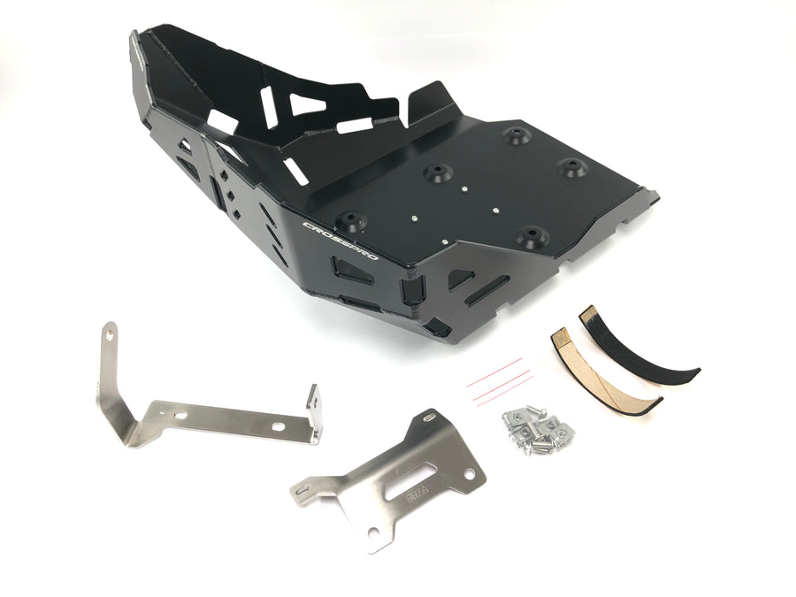 Aprilia Tuareg 660 - Cross Pro protección motor protección contra empotramiento cubrecárter motor aluminio