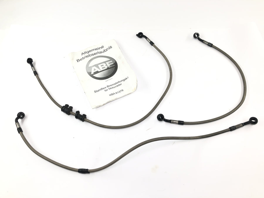 Suzuki GSX R 1000 WVB6 K6 [2006] - Kit latiguillos de freno flexibles de acero delanteros y traseros