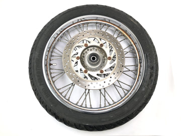 Yamaha XVS 650 Drag Star VM03 [2001] - Rueda de radios de la rueda delantera con disco de freno 19 pulgadas - 0