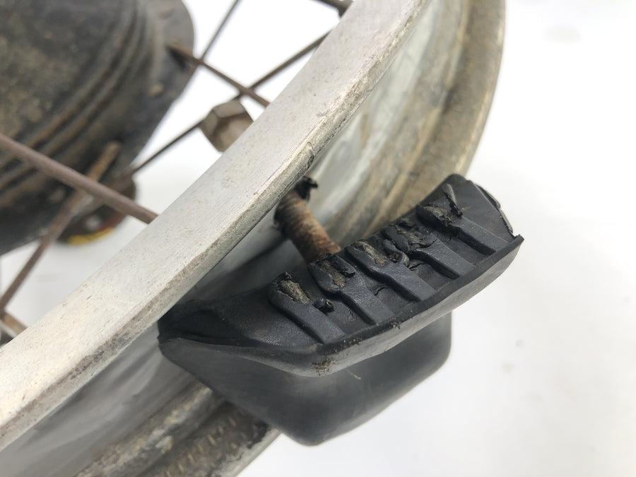 Yamaha XT 500 1U6 [1981] - Rimbre de la rueda trasera con tambor de freno