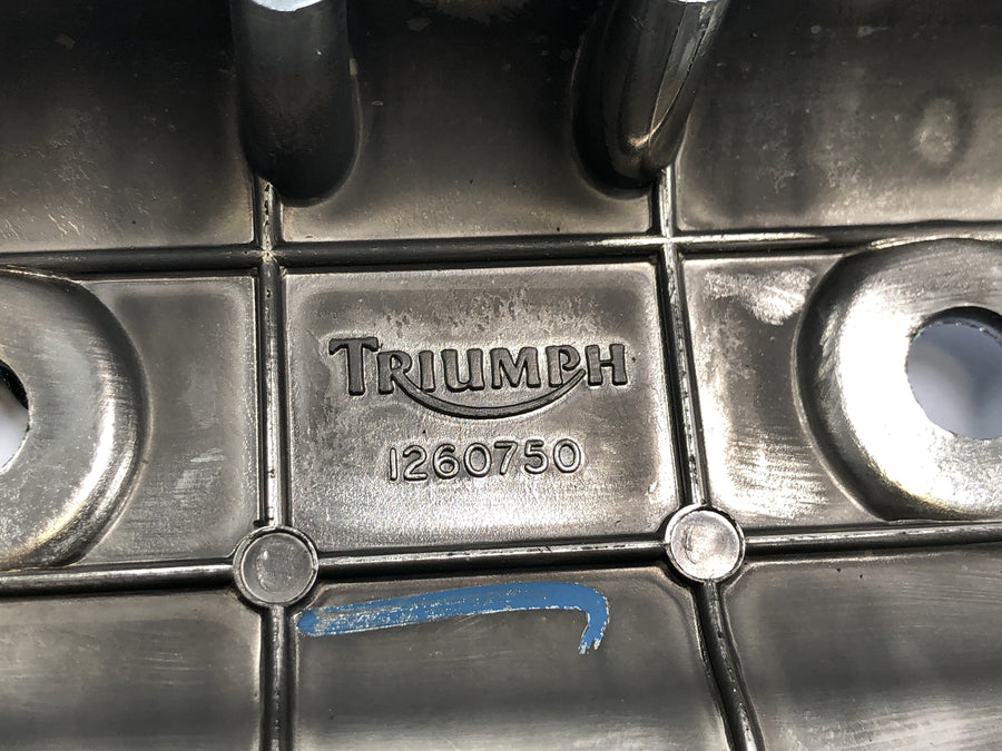 Triumph Adventurer 900 T309RT [1998] - Tapa de válvulas, tapa de culata, tapa de motor cromada