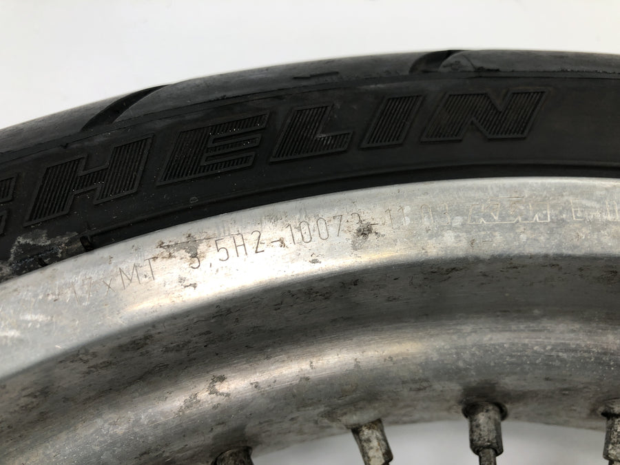 KTM 640 LC4 Prestige [2005] - llanta delantera rueda radios rueda 3,50 x 17"