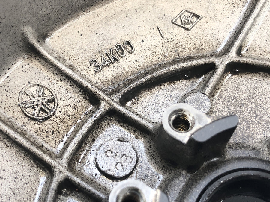 Yamaha TT 600 59X [1986] - Tapa de tapa de tapa de maquinaria ligera tapa del motor