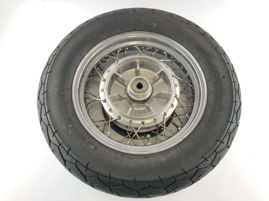 Kawasaki VN 1500 A [1995] - Rim Wheel trasero detrás de Takasago J 3.00 X15 Dunlop K425a 150 90 15