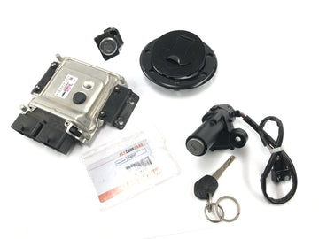 KTM RC 125 [2016] - Juego de cerradura centralita de control de tapa de depósito de cerradura de encendido ECU con juego de llaves con tarjeta codificada