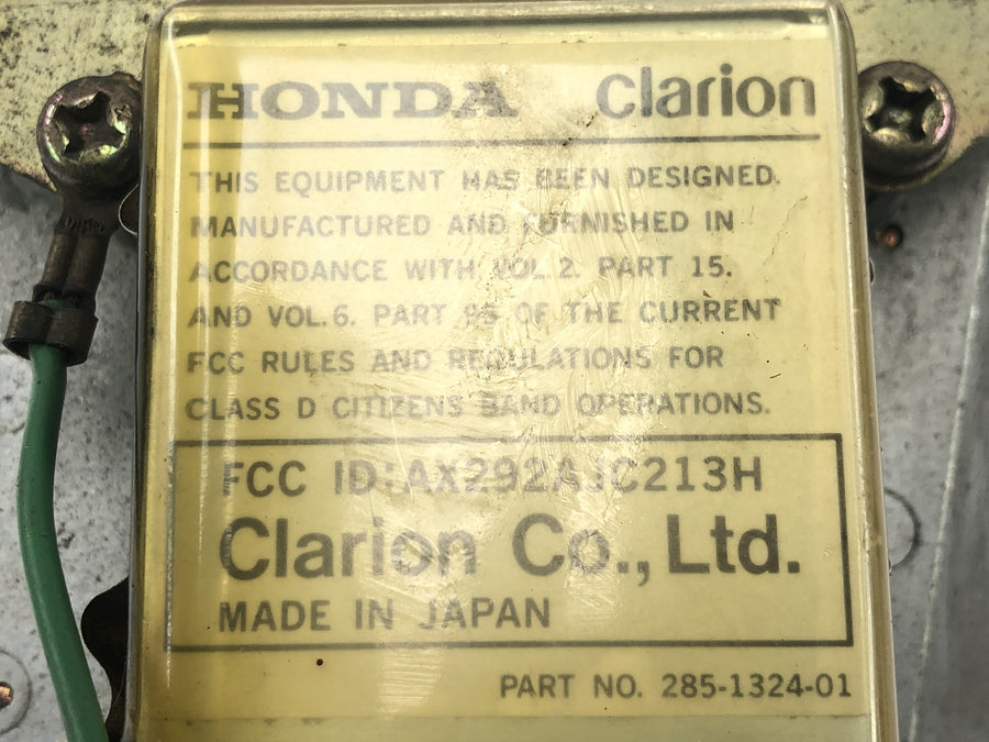 Honda GL 1500 Goldwing SC22 [1993] - Panel de control del transceptor de radio CB