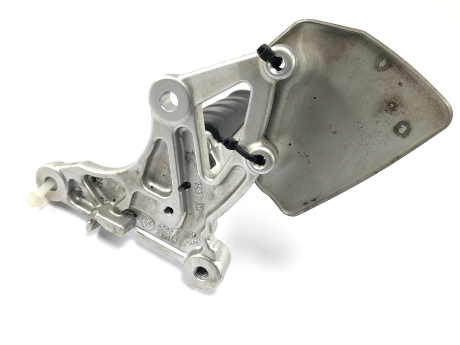 BMW R 1200 R R1ST [2008] - Reposapiés del conductor, reposapiés derecho con soporte para reposapiés