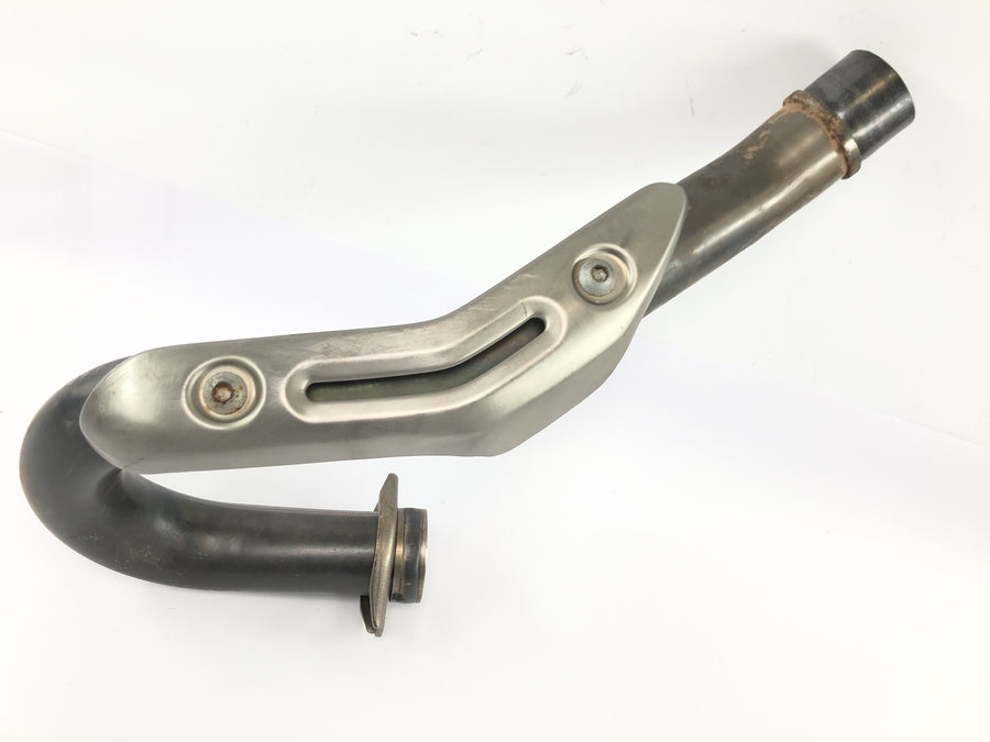 Honda CRF 450 R [2007] - Colector de escape tubo de escape con escudo térmico