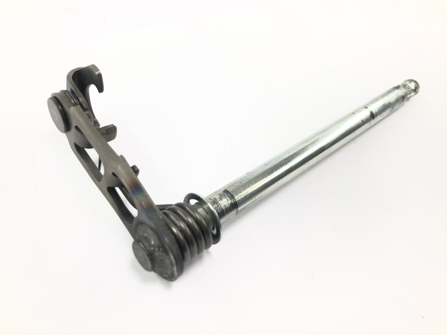 Yamaha WR 125 X DE07 [2010] - mecanismo de cambio del eje de la palanca de cambios del eje de cambio