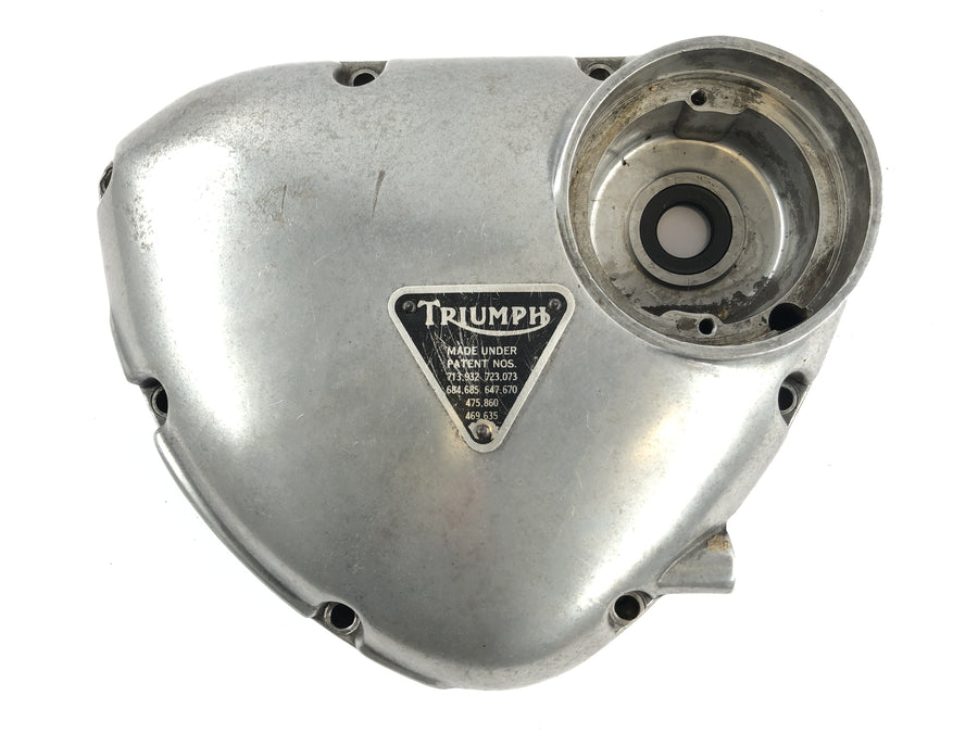 Triumph Bonneville T140V [1976] - Tapa del motor a la derecha