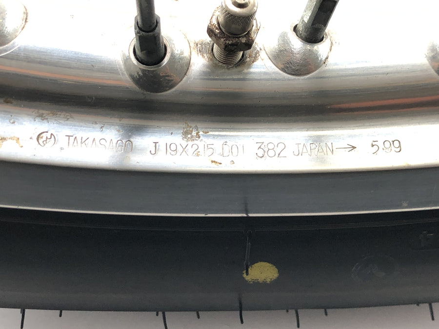 Kawasaki W 650 EJ650A [1999] - llanta delantera rueda de radios 2,15 x 19"