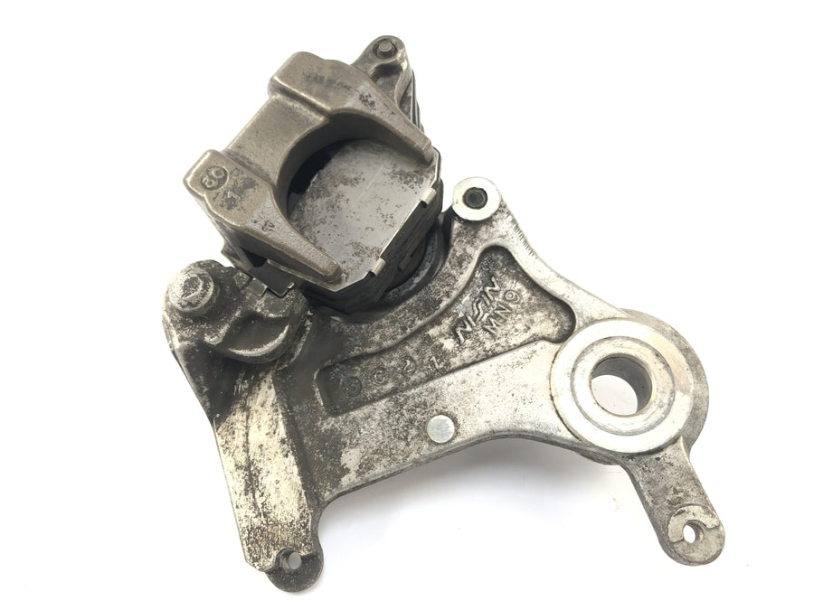 Honda NX 650 RD02 [1989] - Calibre de freno en la parte posterior con placa de anclaje