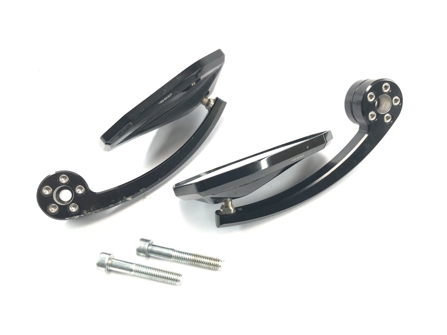 Yamaha MT 03 RM02 [2007] - Espejo extremo manillar espejo retrovisor conjunto delantero negro