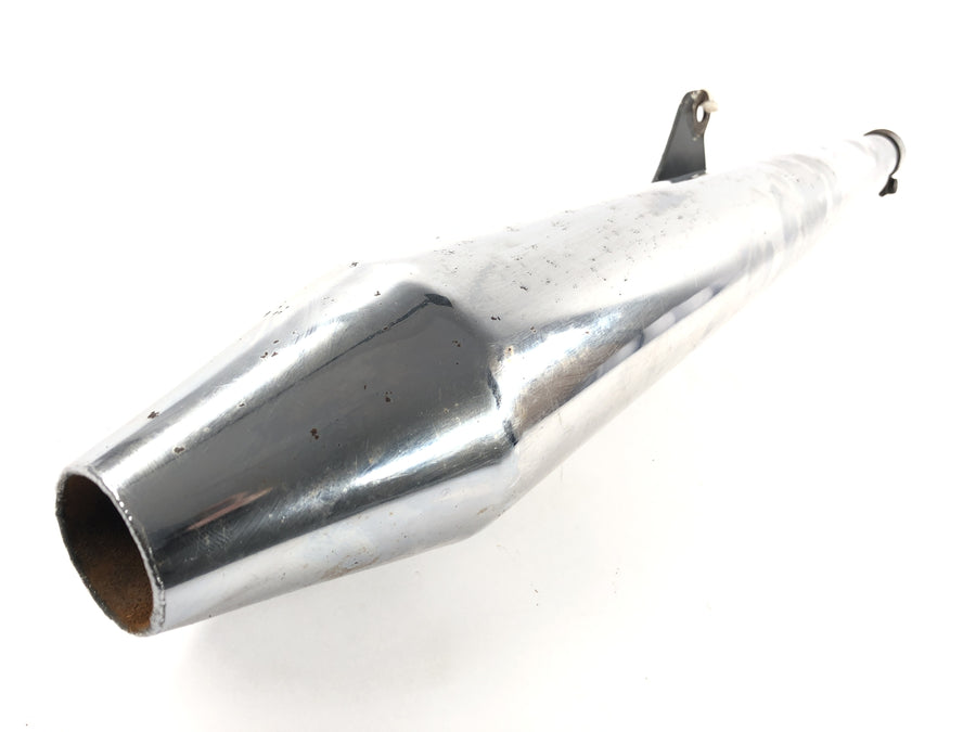 Triumph Bonneville T140V [1976] - Silencer en el escape correcto