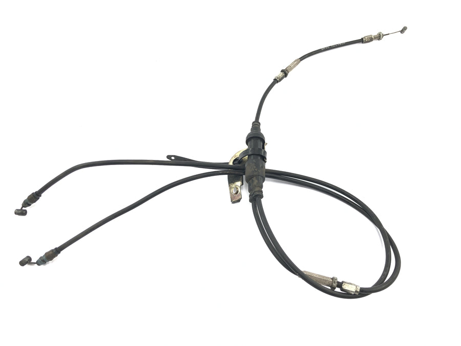 Honda GL 1500 Goldwing SC22 [1993] - Reposapiés del pasajero con ajuste de altura mediante cable Bowden