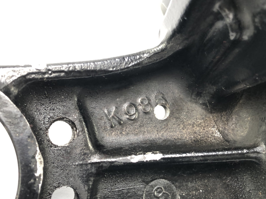 Kawasaki GPZ 1000 RX [1987] - Puente de la bifurcación en el superior 40 mm con bloqueo de encendido