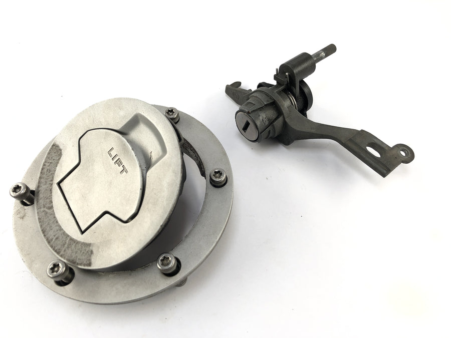 BMW R 1200 GS R12 K25 [2003] - Cerrajería con puente Gabel Inmovilizante sobre CDI Tank Lock Cockpit