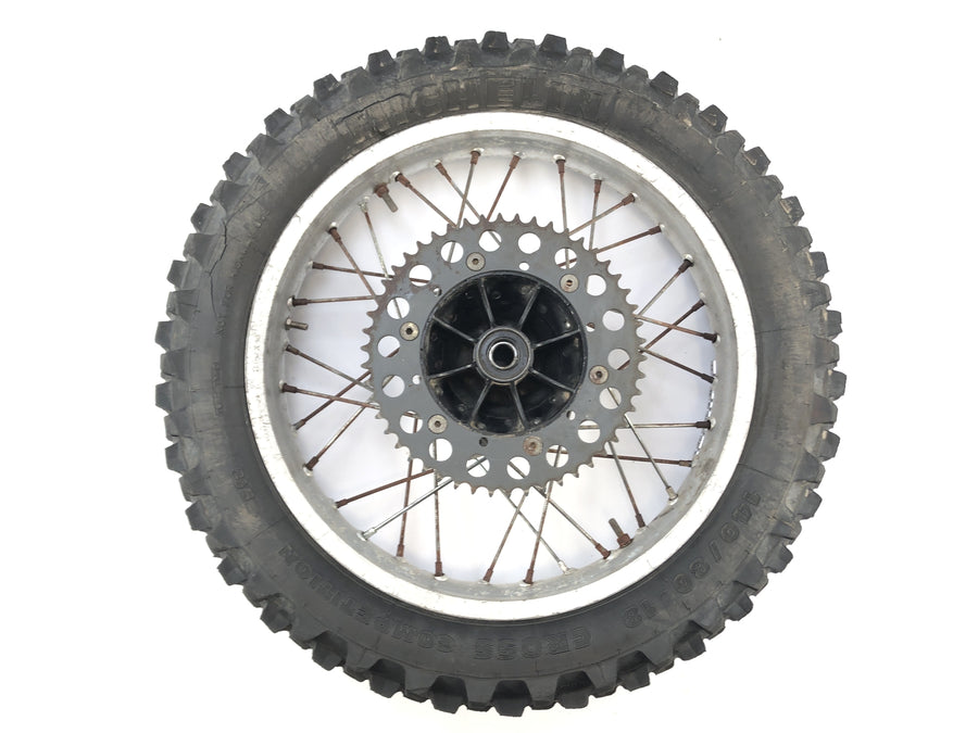 Yamaha TT 600 59X [1986] - Hinters Rim Rim 2.50 x 18 "Tires porosos