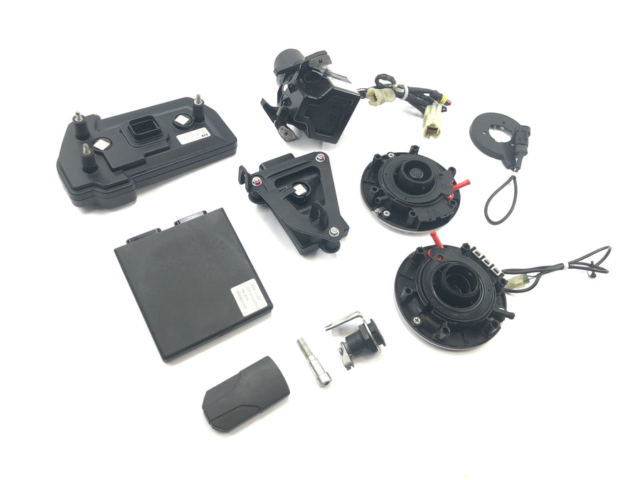 Ducati Multistrada 1200 S Touring [2009] - Conjunto de bloqueo cerradura de encendido inmovilizador sensor velocímetro ECU