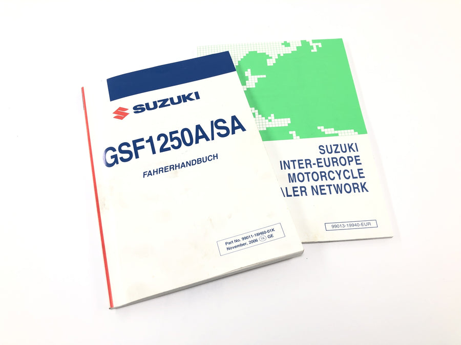 Suzuki GSF 1250 SA Bandit WVCH [2007] - Manual Del Conductor Manual Del Propietario
