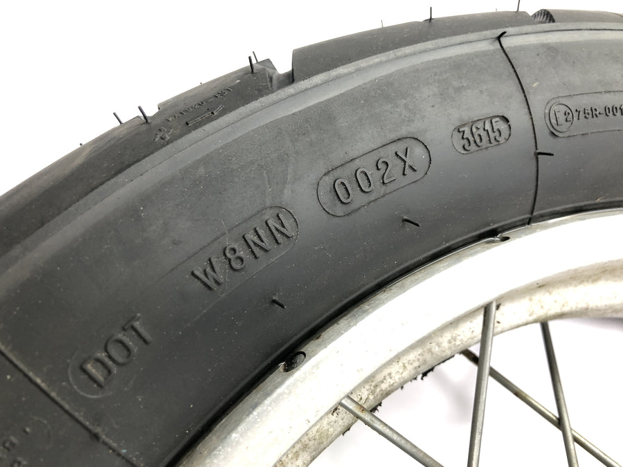 BMW R 100 GS 247E [1991] - llanta trasera rueda de radios 2,50 x 17"