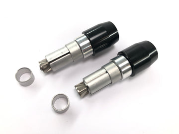 Honda CB 650 R RH02 - extremos del manillar contrapesos del manillar tapones del manillar negro highsider - 0