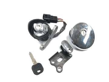 Kawasaki VN 1600 Classic VNT60A [2007] - Juego de cerraduras cerradura encendido tapa depósito cerradura casco