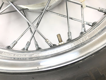Triumph Bonneville T100 986MF [2012] - Llanta trasera rueda de radios 3,50 x 17" - 0
