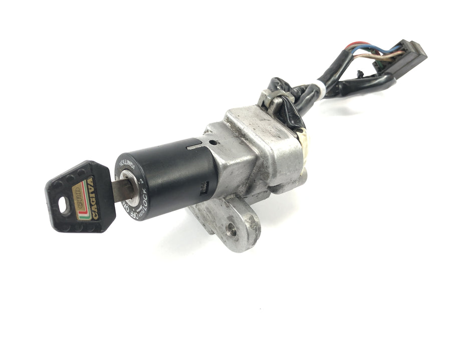 Cagiva Mito 125 Evo 8P [2000] - Interruptor de encendido con bloqueo de encendido