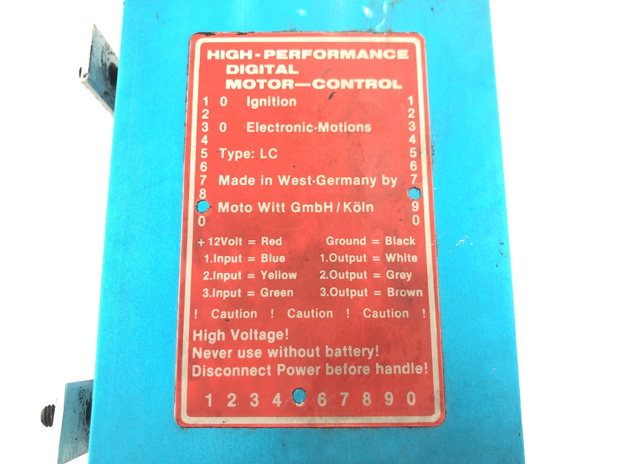 Laverda 1000 [1978] - Unidad de encendido unidad de control de encendido encendido digital Moto Witt LC