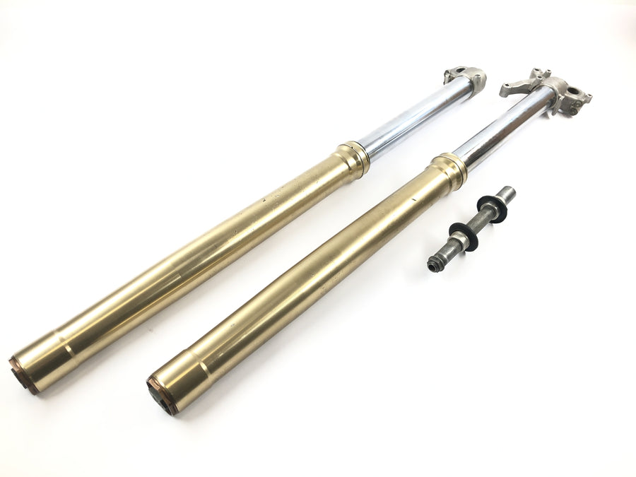 Suzuki RM Z 250 RJ41A [2007] - Horquilla telescópica delantera 47 mm con eje