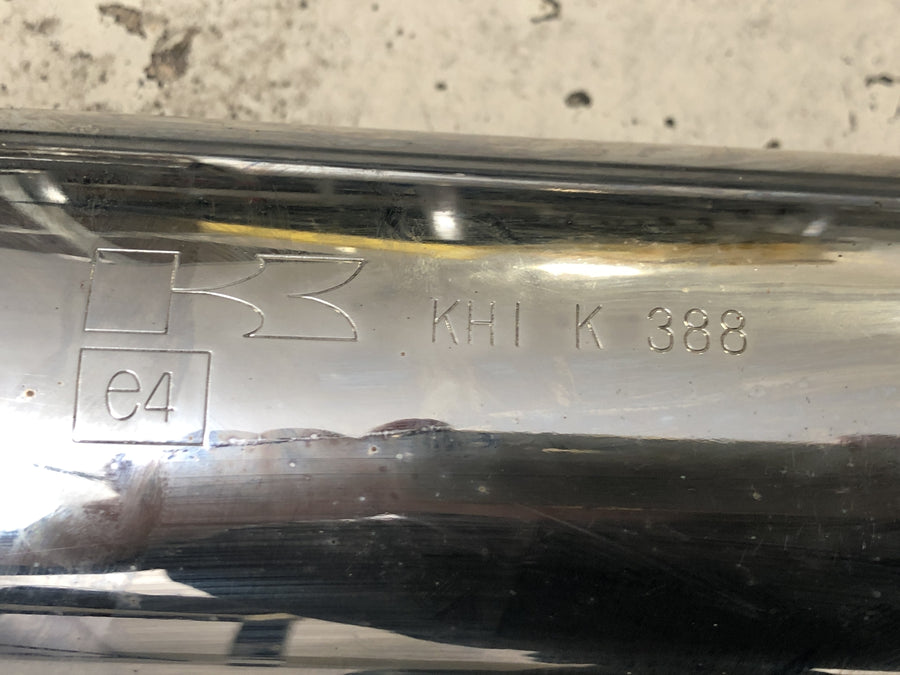 Kawasaki W 650 EJ650A [1999] - Sistema de escape, potenciómetro, sistema de escape múltiple izquierdo y derecho