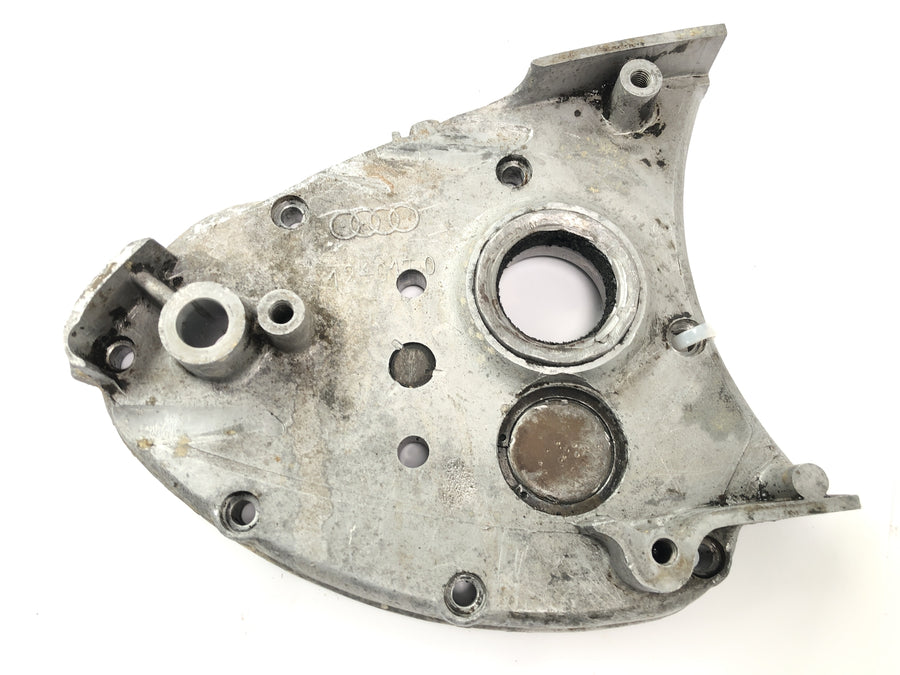 DKW NZ 250 [1938] - Tapa del cárter con tapa del motor con soporte de cojinete